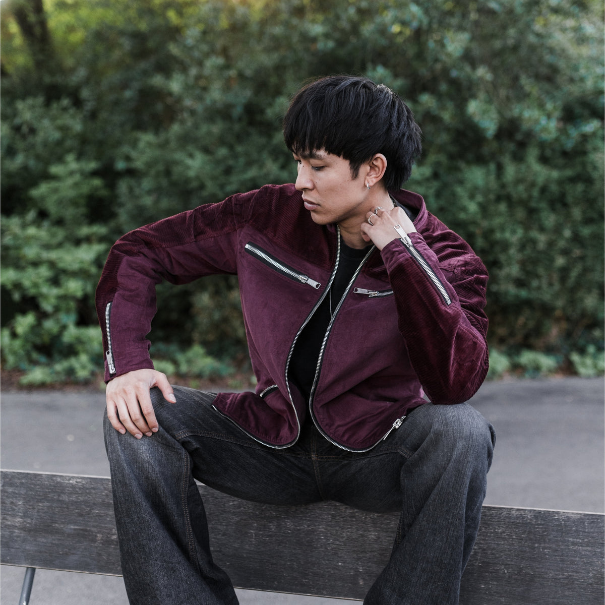 Cordjacke „Smooth Rider“