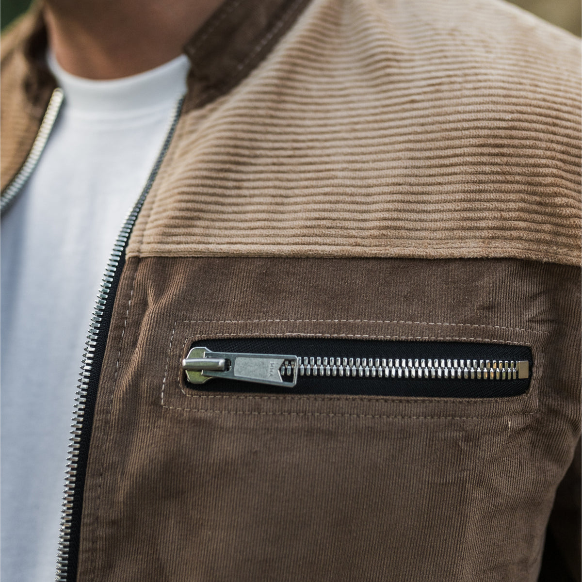 Cordjacke „Smooth Rider“