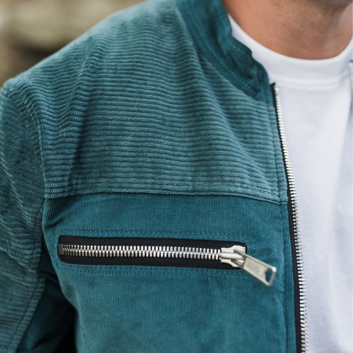 Cordjacke „Smooth Rider“