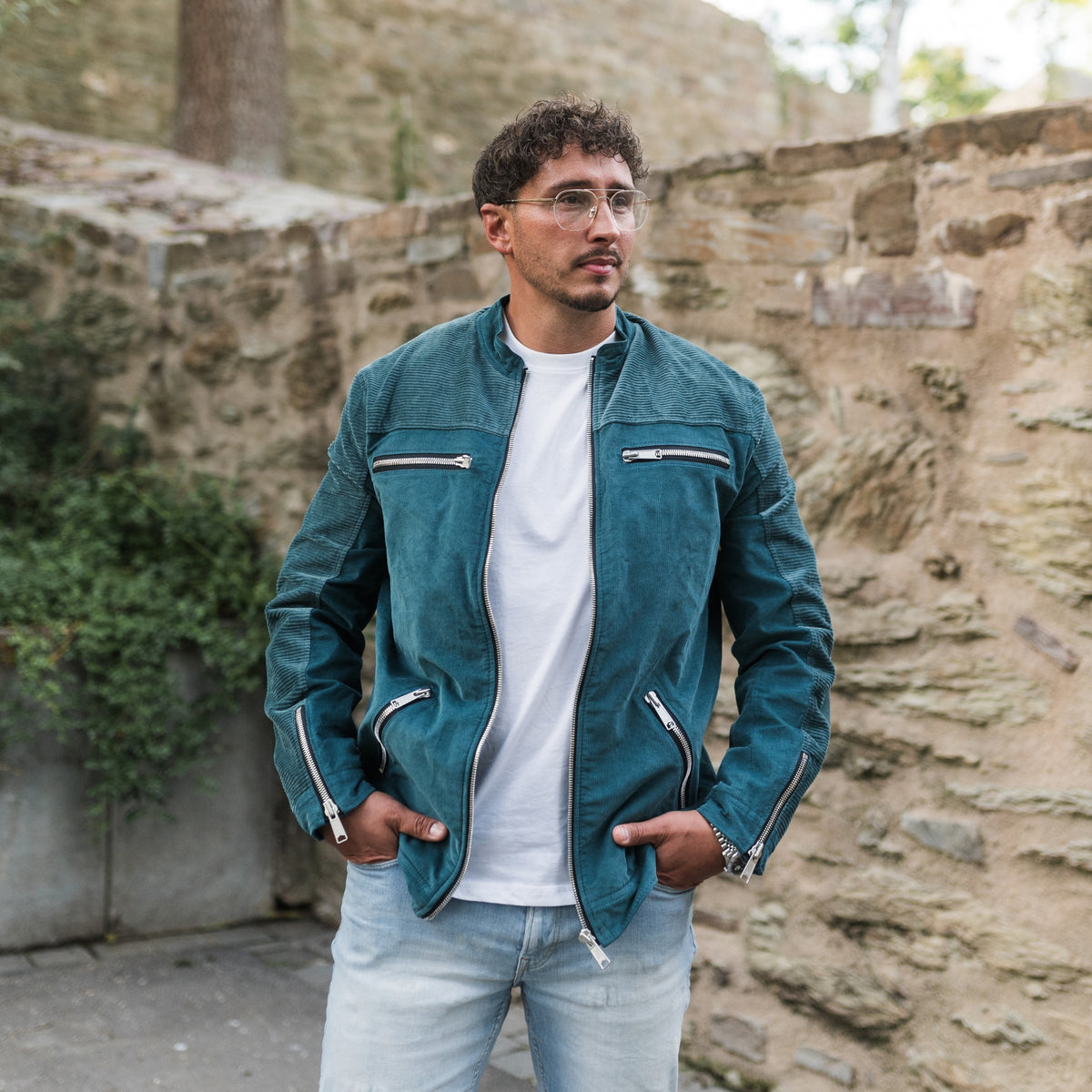 Cordjacke „Smooth Rider“