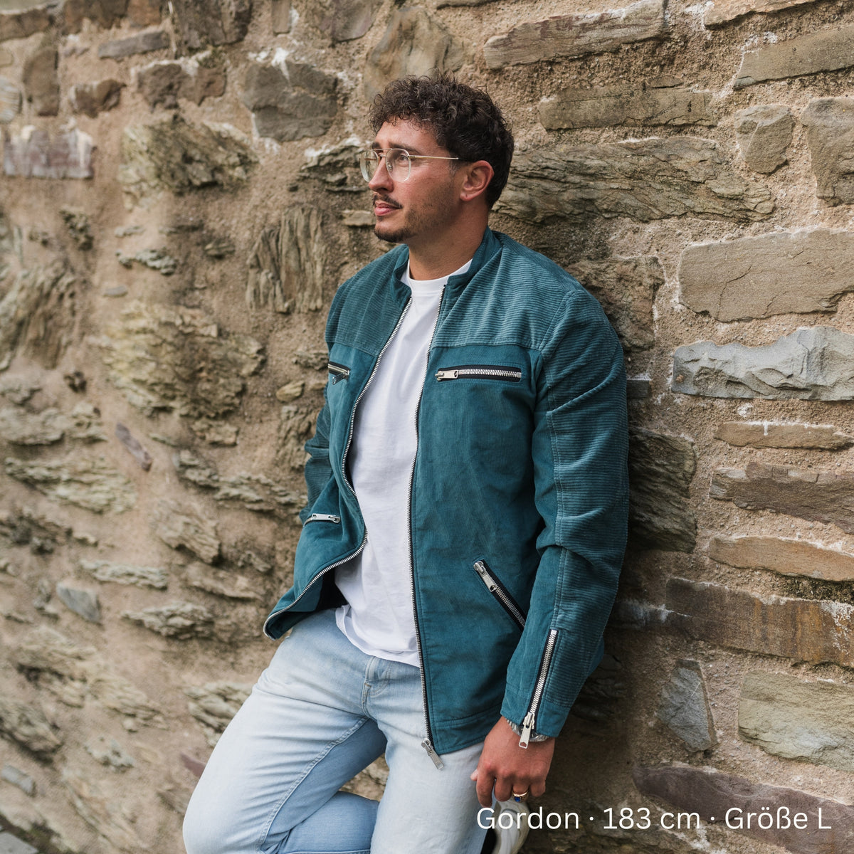 Cordjacke „Smooth Rider“