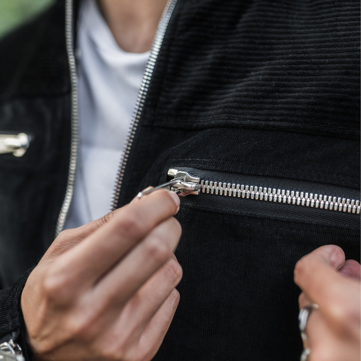 Cordjacke „Smooth Rider“