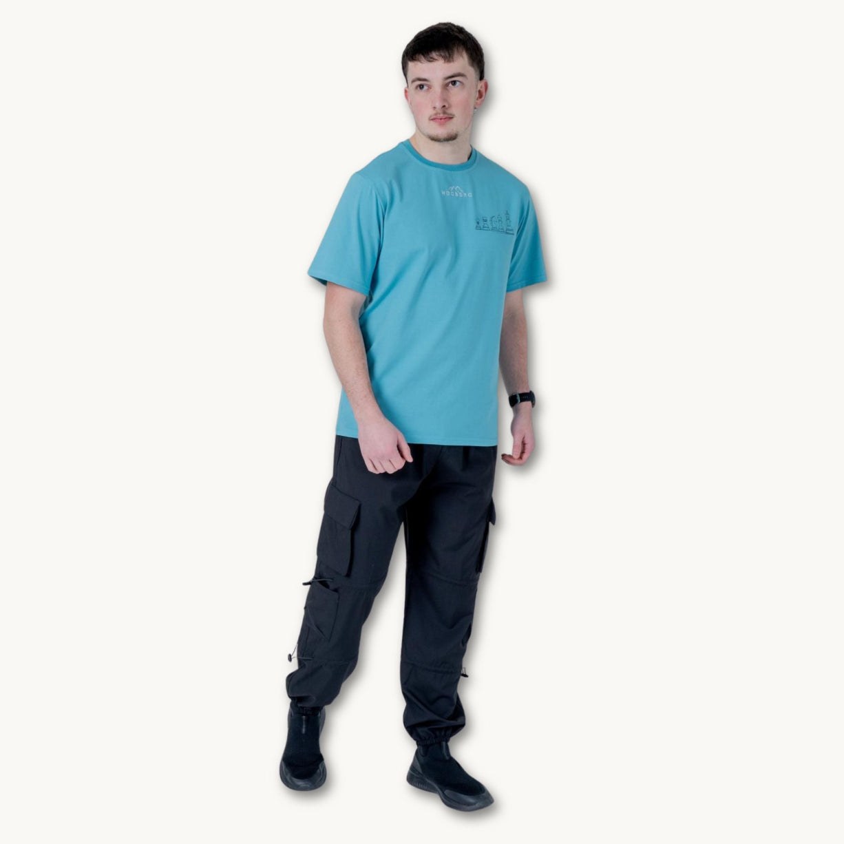 T-Shirt „Petrol Pieces“