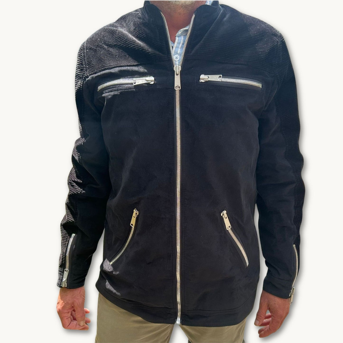 Non Leather Jacket: “Smooth Rider”